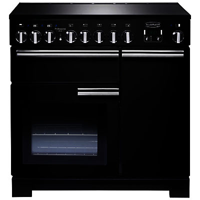Rangemaster Professional Deluxe 90 Induction Hob Range Cooker Gloss Black Rangemaster Professional Deluxe 90 Induction Hob Range Cooker Gloss Black